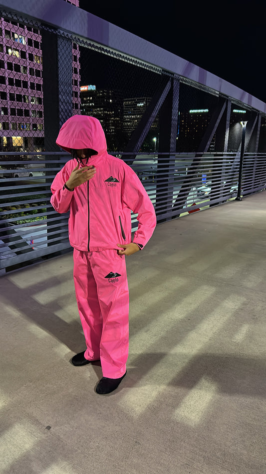 Pink Rain Suit