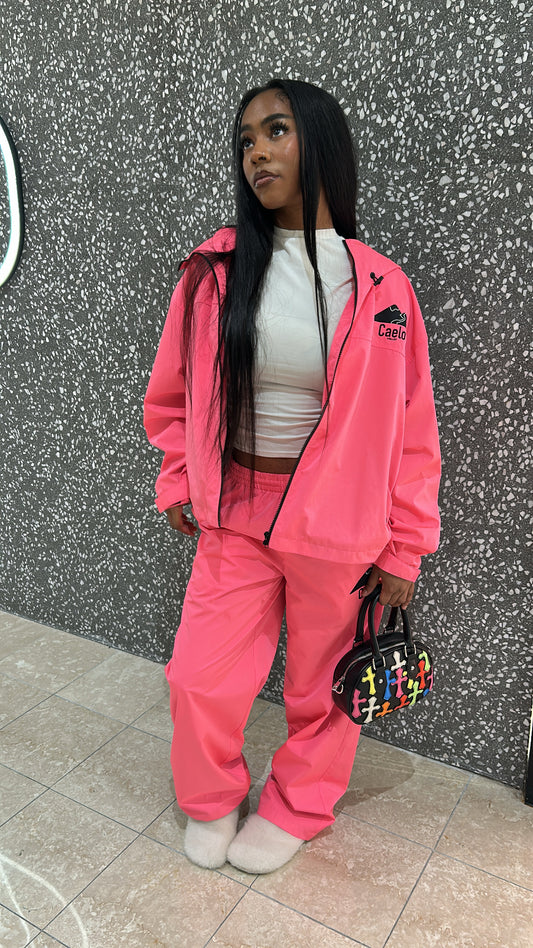 Pink Rain Suit